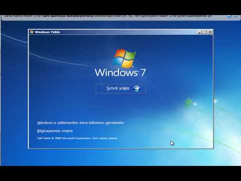 Windows 7 Kurulumu (Bilgisayara Format Atma)