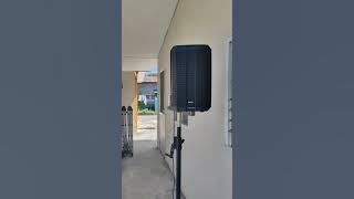 Imix xrx 808 portable speaker vocal test 