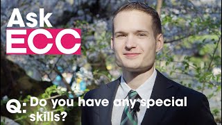 Ask ECC - Do you have any special skills? screenshot 5