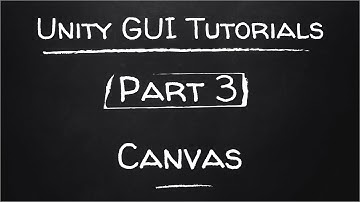 Part 3 - Canvas & Canvas Render Mode | Unity GUI Tutorials