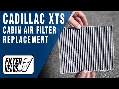 How to Replace Cabin Air Filter 2014 Cadillac XTS