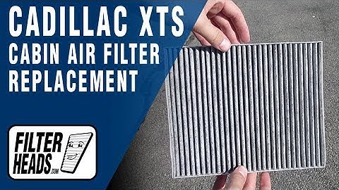 How to Replace Cabin Air Filter 2014 Cadillac XTS | AQ1223C
