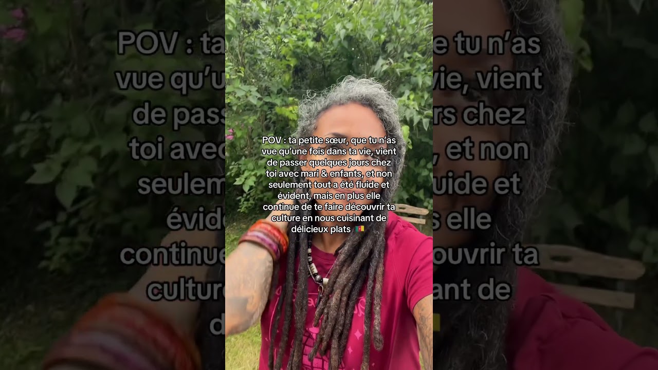 Une expérience incroyable… et complètement surréaliste 🥹🥲 Ma petite sœur rattrape des décennies