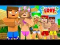 LITTLE KELLY & DONNY ARE DATING AGAIN BUT THE NEW GIRL HAS AN EVIL PLAN - Minecraft LOVE ISLAND!