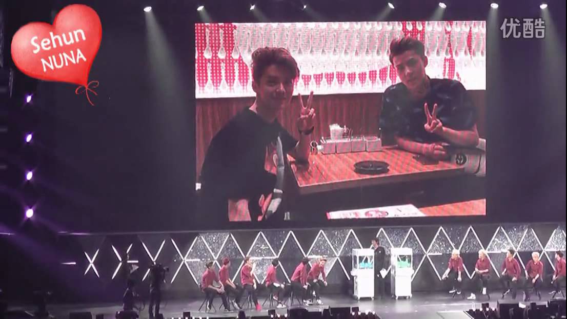 [Fancam] 140413 Sehun VS Luhan (Greeting Party in Japan)