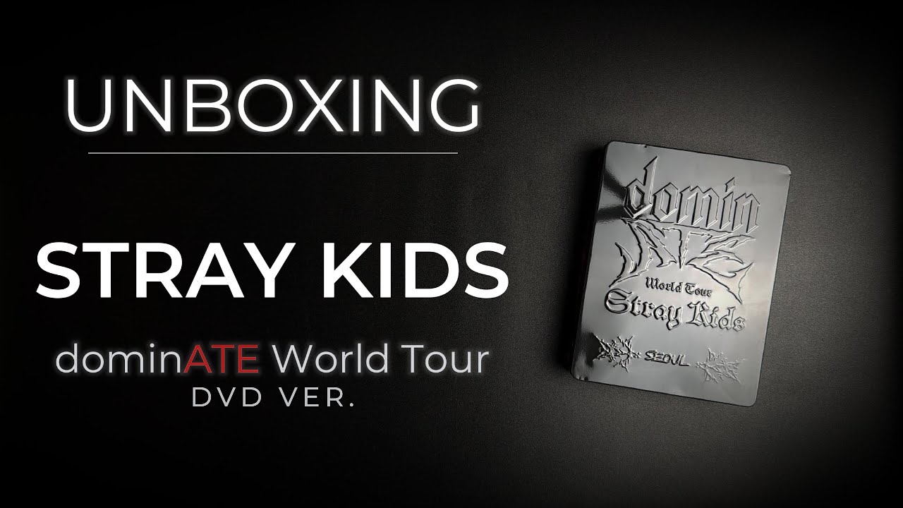 Stray Kids – dominATE World Tour Seoul DVD ver. Unboxing | Case