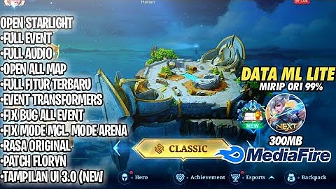 Data ML Lite Full Event | 300MB 99% Mirip Ori | Patch Floryn!!