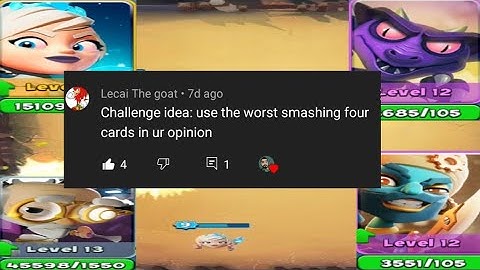 Are these cards the worst cards in the game? - Smashing Four