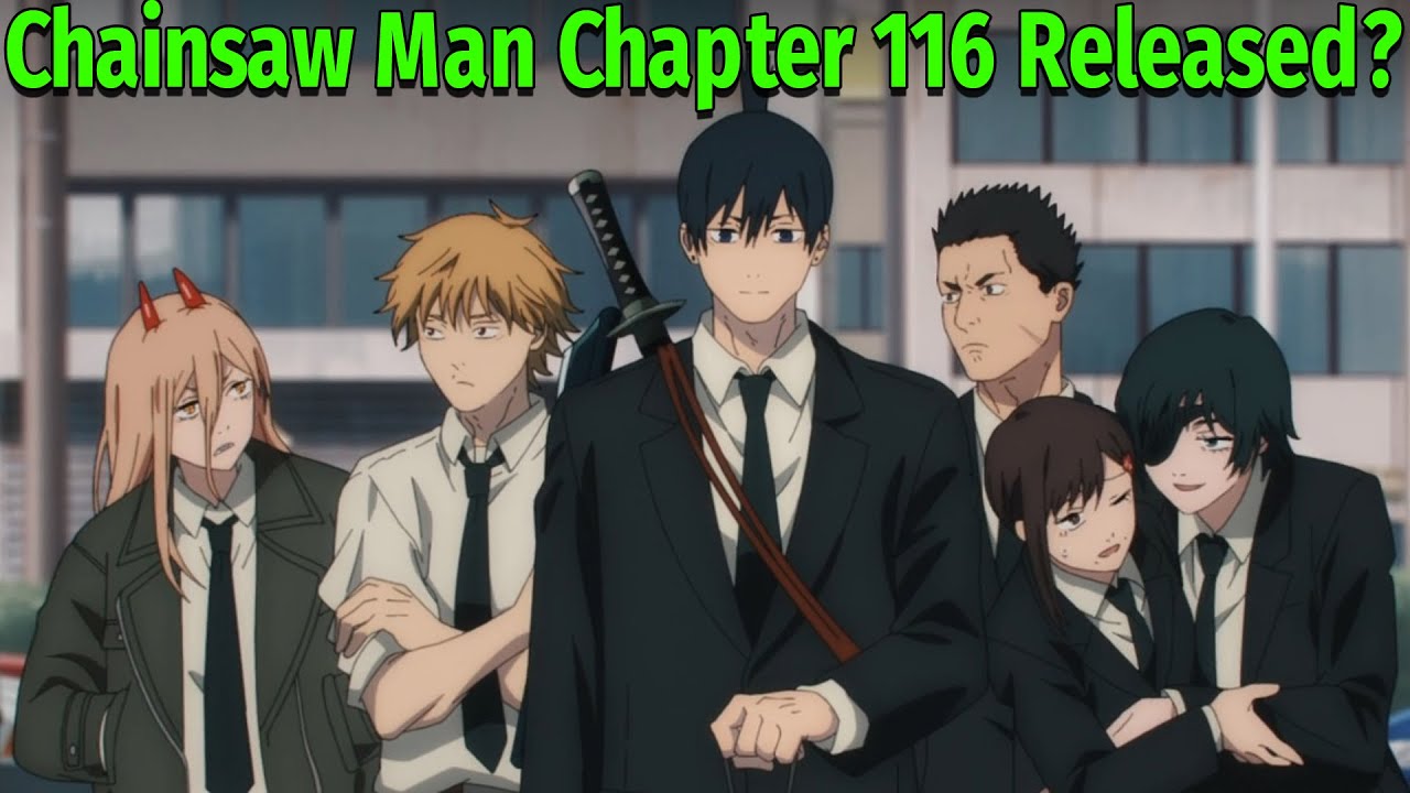 Chainsaw Man chapter 116: Release Date And Time - YouTube