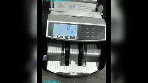 IS5900I Semi Value Counter with Fake note detection - Best currency counting machine