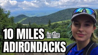 10 Mile Hiking Vlog in the Adirondacks