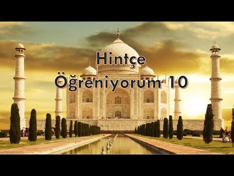 Sıfırdan Hintçe Öğreniyorum - Ders 10