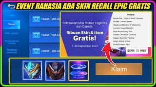 MOONTON MENYEMBUNYIKAN? EVENT SKIN EPIC LIMITED DAN RECALL TAS TAS INI DARI KITA MLBB