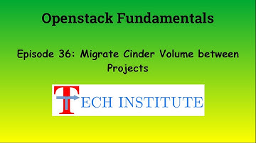 Migrate Cinder Volume between Projects (Tenant) || Red Hat Openstack Platform 16 || Live Demo
