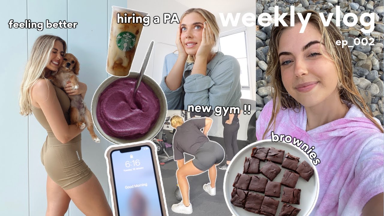 WEEKLY VLOG | Feeling 'Myself' Again, Joining A New Gym + Smoothie Bowl Recipe 👼🏼