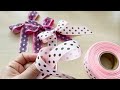 Diy how to make simple easy bow how to tie ribbon make a bow with one sided ribbon 109