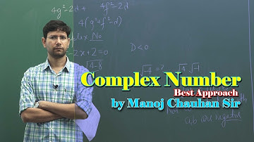 Introduction to Complex Number by Manoj Chauhan Sir - Best Approach