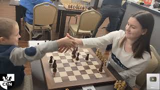 Tweedledum (1365) vs WFM Fatality (1820). Chess Fight Night. CFN. Blitz