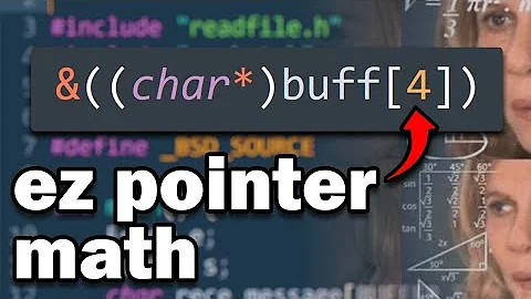 This is 100% The Easiest Way to Understand Pointer Math in C/C++