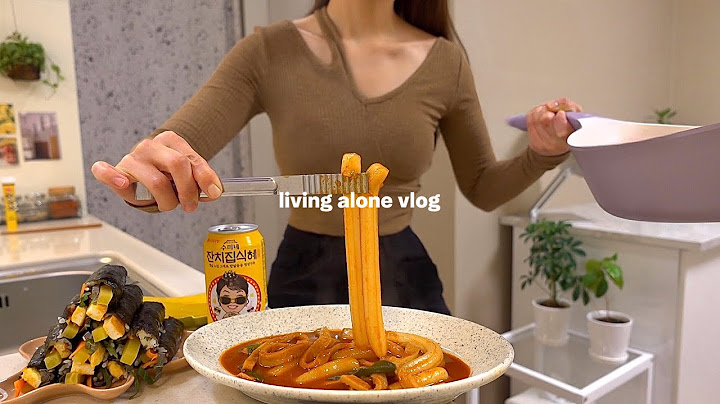 living alone Decorating my room after visiting IKEA, Making Gimbap and Eating Buldak Tteokbokki.