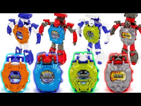 Super God Of War Transformers Copy WatchBot Toy Transformation