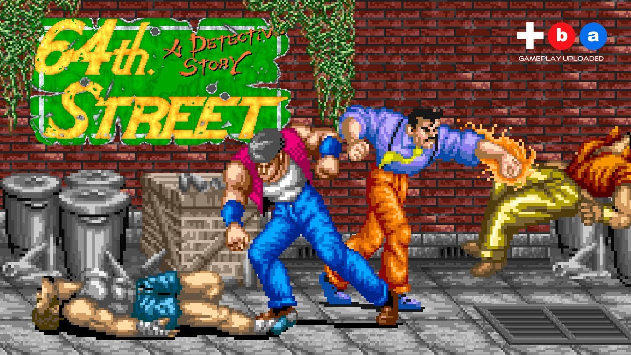 64th Street: A Detective Story / 64番街 (1991) Arcade - 2 Players Hardest Mode [TAS]