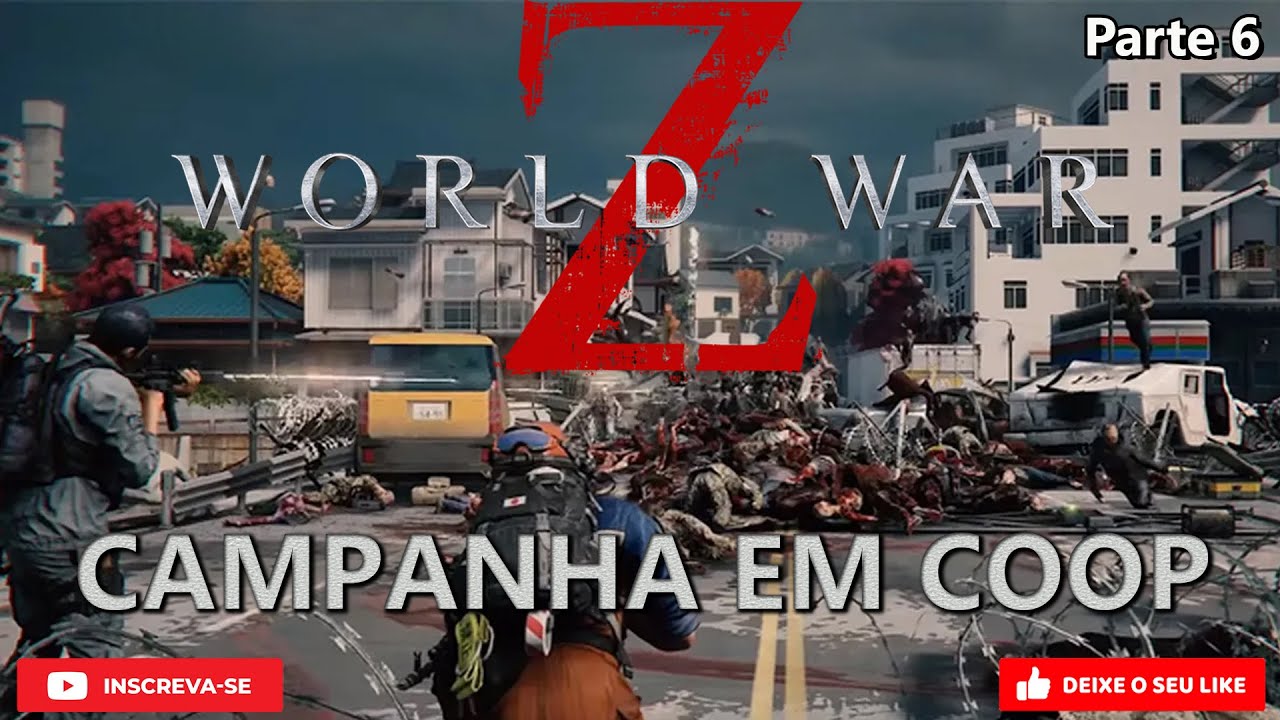 🔴 World War Z modo campanha em COOP com @11Closed_Play @omagosupremo28  parte 10 Roma🔴 