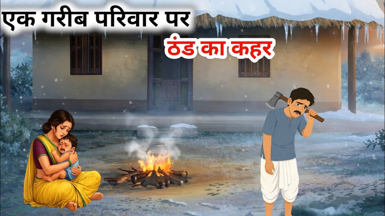 एक गरीब परिवार और सर्दी | Hindi Moral Story | Emotional Story