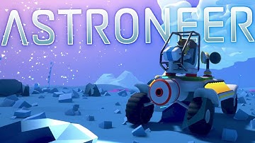 Astroneer  - The Largest Cave Ever - My New Wheels - Astroneer Gameplay Part 2