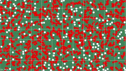 2D spatial hashing for finding closest neighbour