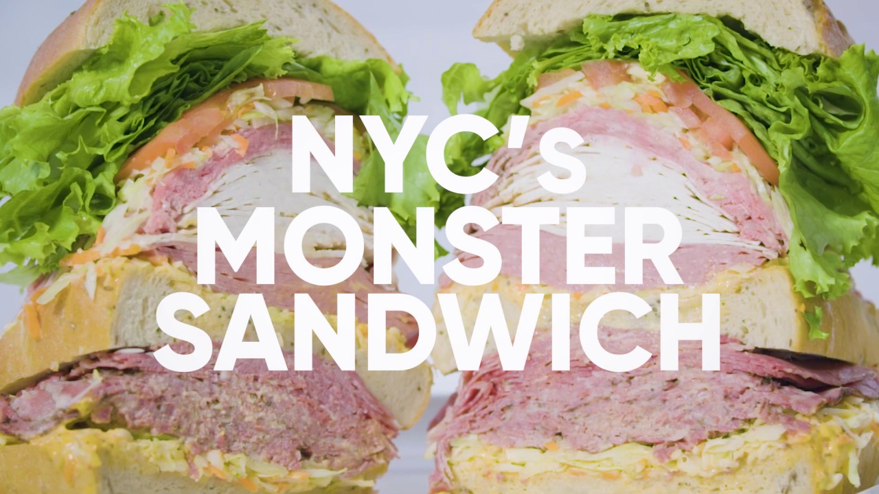 NYC's Monster Sandwich Shipped To You! GOLDBELLY