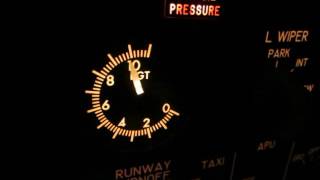 B737 NG APU Hot start