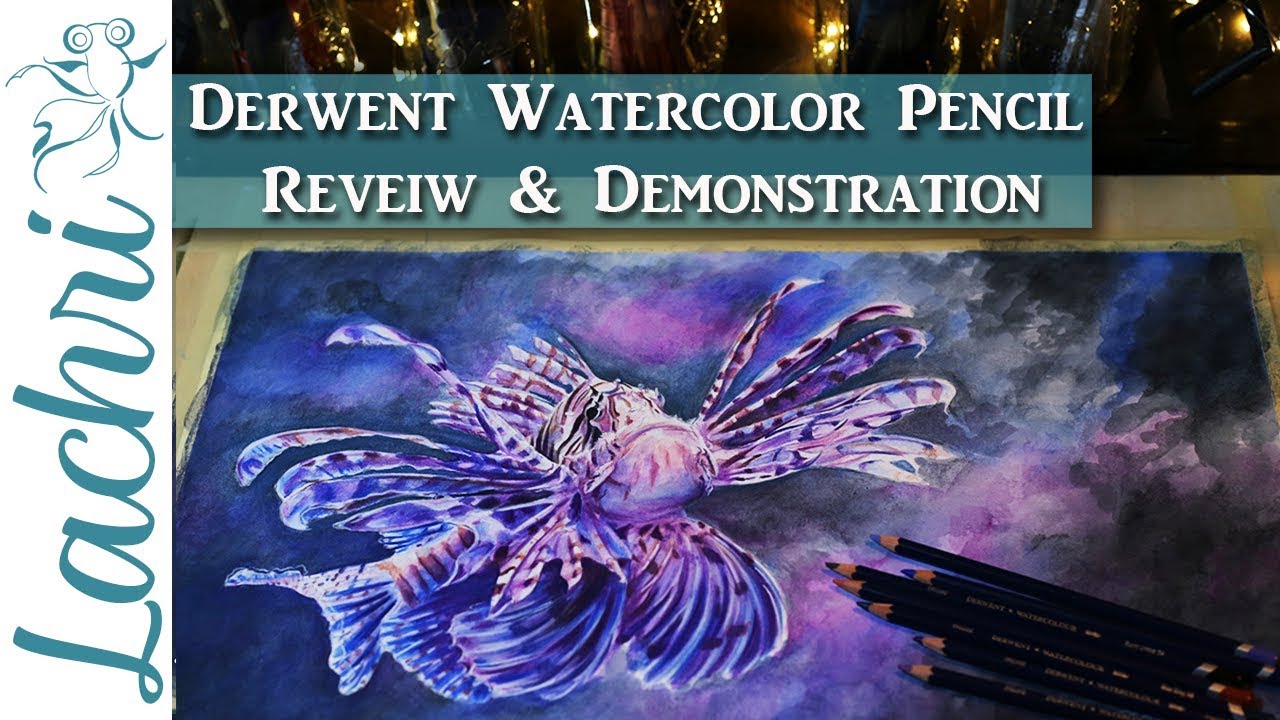 Derwent Watercolor Pencil Review & Painting Tips - Lachri ????