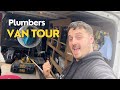 The ultimate plumbers van tour see how i rack my van