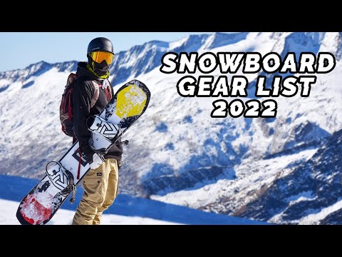 My Snowboard Gear List for 2022 // Board Archive