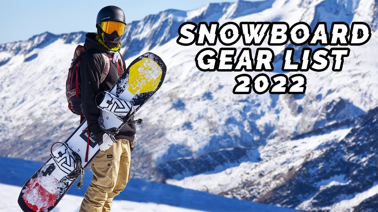 My Snowboard Gear List for 2022 // Board Archive