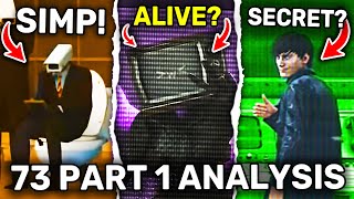ALLIANCE AGENT BACKGROUND!? - SKIBIDI TOILET 73 Part 1 ALL Easter Egg Analysis Theory