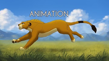 ANIMATION: Summer Run (Lioness Run Cycle)