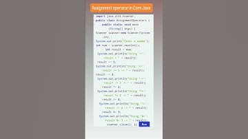 "Master Java Assignment Operators: Shorthand for Efficient Code!"