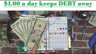 $1.00 Dollar a day keeps debt away #savingmoney #investinyourself  #money