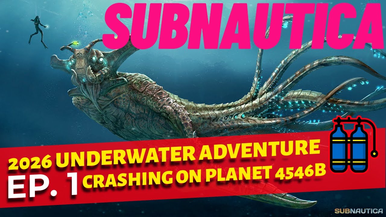 Subnautica ~ 2026 Underwater Adventure ~ Ep. 1 ~ Crashing Onto Planet 4546B