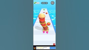 Bakery Stack Level 135 New cake#shorts #bakerystack