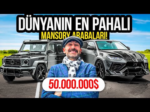 DÜNYANIN EN PAHALI MANSORY ARABALARI! 🔥