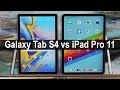 Samsung Galaxy Tab S4 vs iPad Pro 11 Inch - Full Comparison