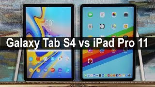 Samsung Galaxy Tab S4 vs iPad Pro 11 Inch - Full Comparison(, 2018-11-08T19:31:50.000Z)