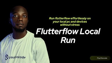 Flutterflow Local Run ( The most awaited flutterflow feature)