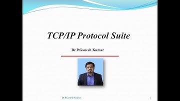 TCP/IP Protocol Suite