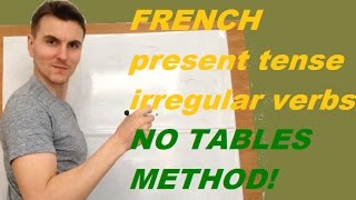 'SOFT/HARD' French irregular verbs - Present tense - easy no tables method ! screenshot 3