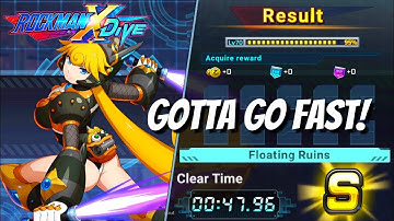 Floating Ruins Race Mode - Mega Man X DiVE (Rockman X DiVE)