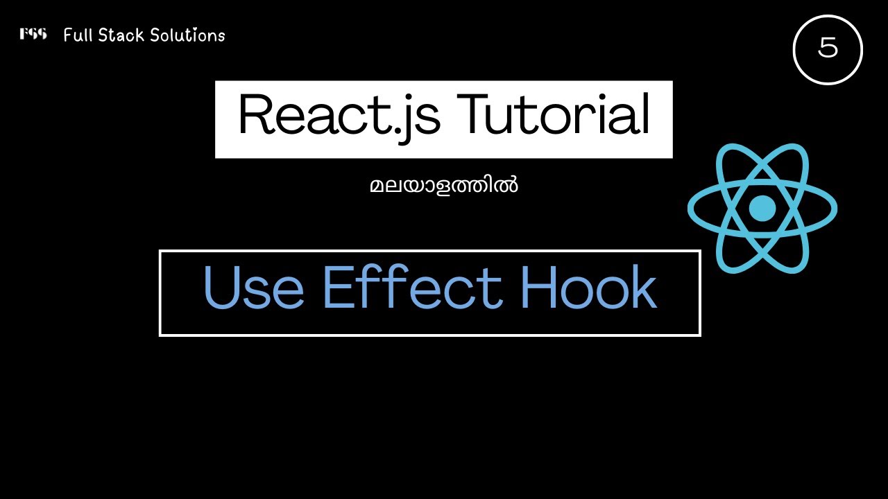 Use Effect Hook | Life Cycle of Components | React Tutorial | Malayalam ...